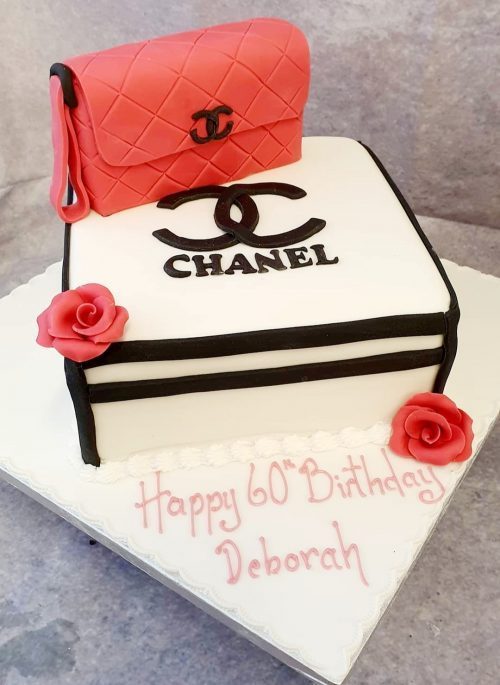 Chanel hat box cake - Decorated Cake by JCake cake - CakesDecor